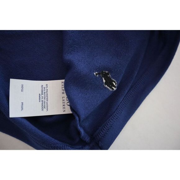 Polo Ralph Lauren PP23RL Men's Sz M Blue Terry Crew Neck Sleepwear T-Shirt $50 - Picture 5 of 6